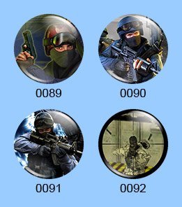 Значки "Counter-Strike"