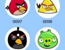 Значки "Angry Birds"