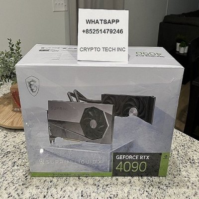 Msi Nvidia Geforce RTX 4090 Suprim LiquidX Gpu car