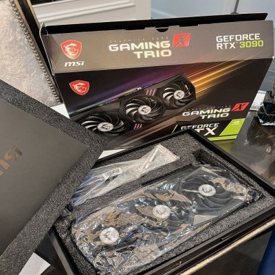 MSI Geforce Rtx3090 Gaming XTrio 24g Graphics Card