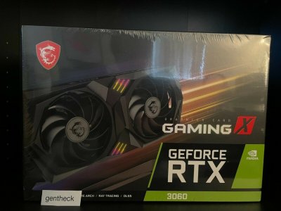 MSI GeForce RTX 3060 Gaming X Trio OC 12GB GDDR6 