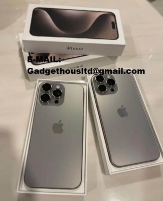 Apple iPhone 15 Pro Max, iPhone 15 Pro, 15 Plus