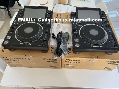 Pioneer CDJ-3000, CDJ-2000NXS2,DJM-900NXS2, DJM-A9