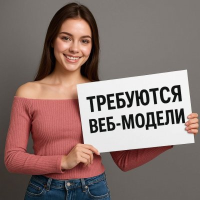 Требуются модели для онлайн работы